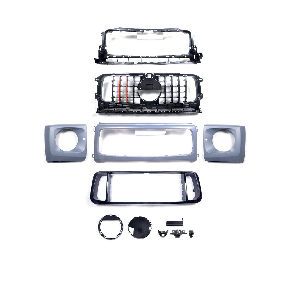 GT中网适用于奔驰G级W464新款巴博斯中网改装AMG中网20192020