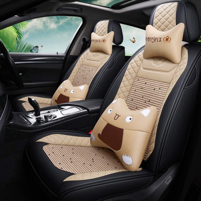 2019观致5/3两厢三厢GT都市SUV四季专用坐垫冰丝卡通全包汽车座套