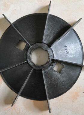 现货供应电机配件ABB电机散热风扇叶M2BAX160L4A