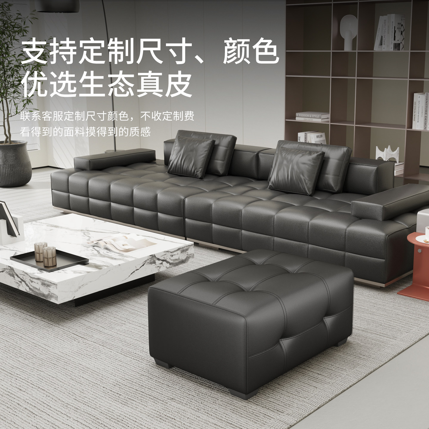 ?家用脚踏凳客厅沙发凳子劳伦斯沙发脚踏单个踩脚凳多功能脚