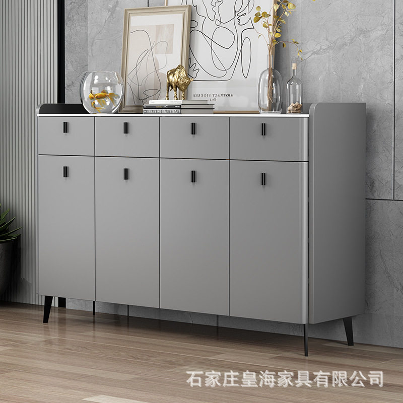 烤漆鞋柜家用门口门外大容量现代简约进门客厅入户玄关门厅柜收纳