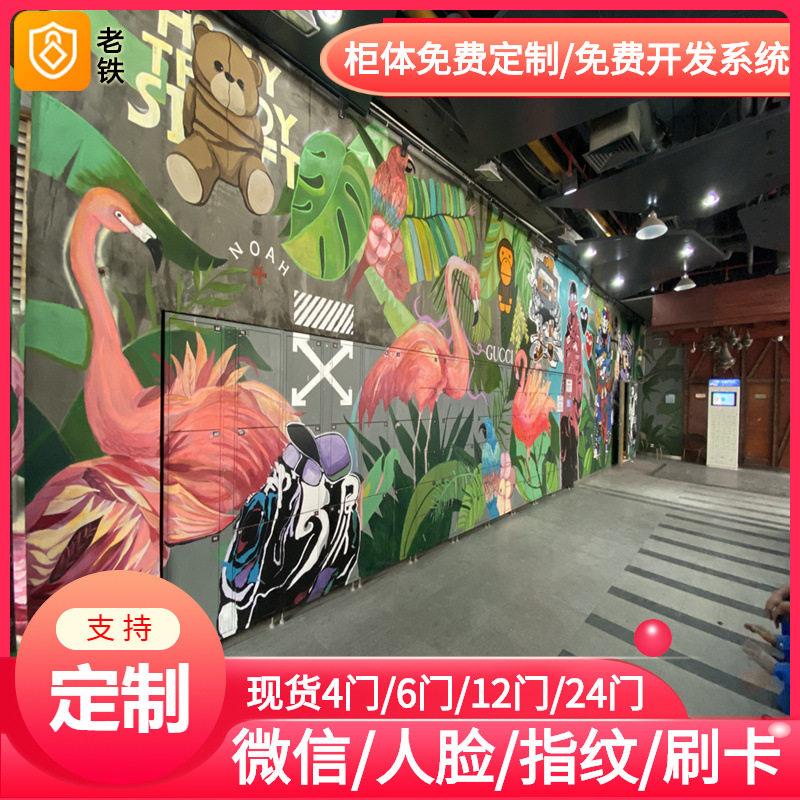 长治智能红外条码寄存柜/电子存包柜/储物柜/商场移动付费柜批发