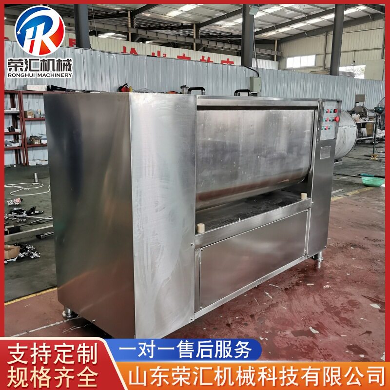 出售云吞馅拌馅机 不锈钢双绞笼拌馅机 火山石烤肠肉馅搅拌机