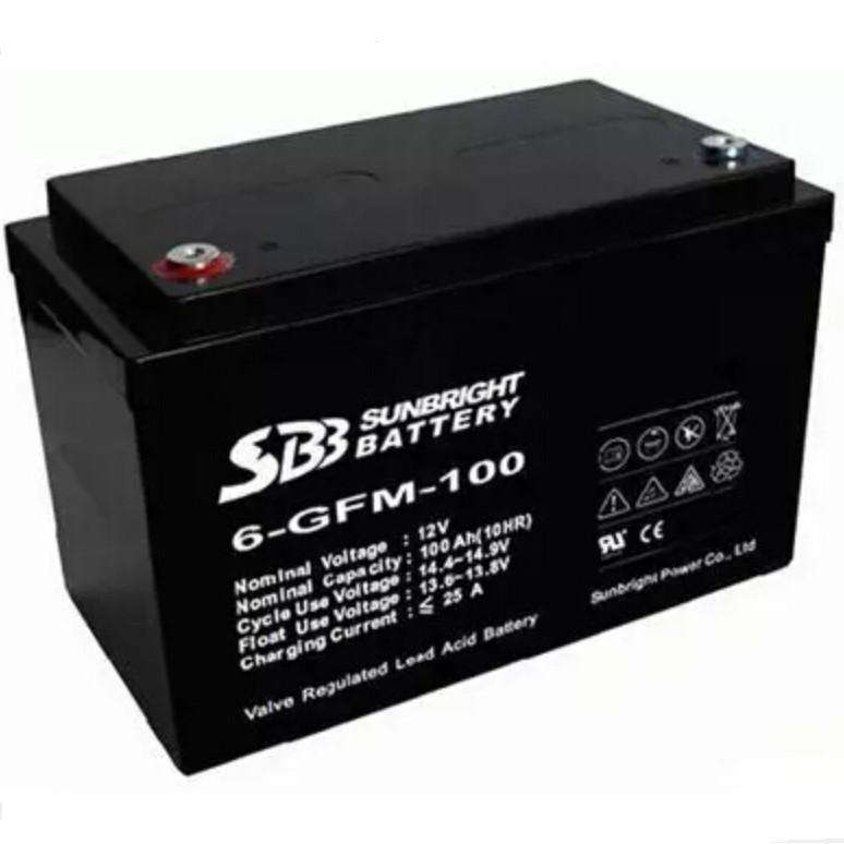 圣豹蓄电池6-GFM-100 圣豹蓄电池12伏100AH UPS电源可用铅酸蓄电