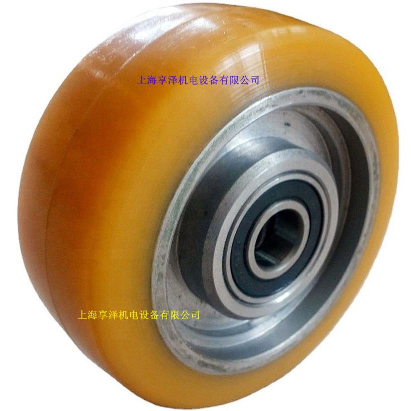 林德电动牵引车P20平衡轮被动轮液压拉车P30支撑轮边轮轱辘子