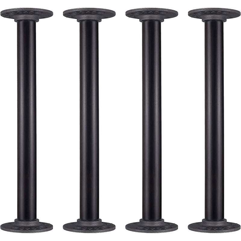 工业风创意铁艺桌腿书桌餐桌金属桌脚办公桌腿支架简约家具腿