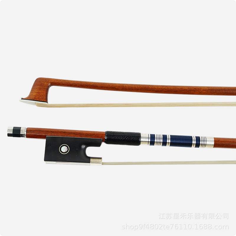 KYLIESMAN小提琴弓BOV-800苏木提琴弓纯马尾弓毛圆杆1/2/3/4/4