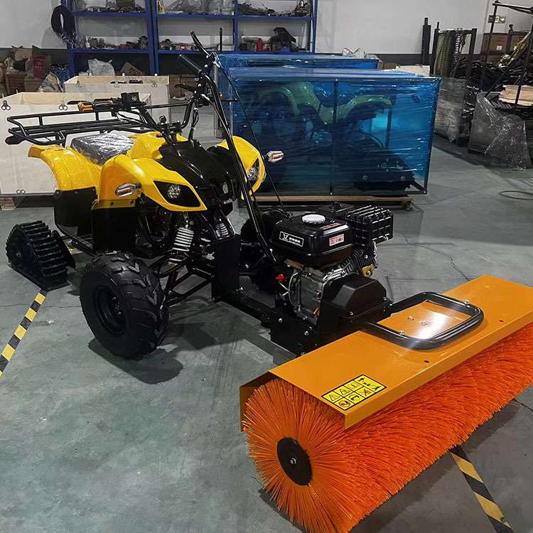 多功能马路扫雪机  小型座驾式清雪机  15马力汽油除雪机