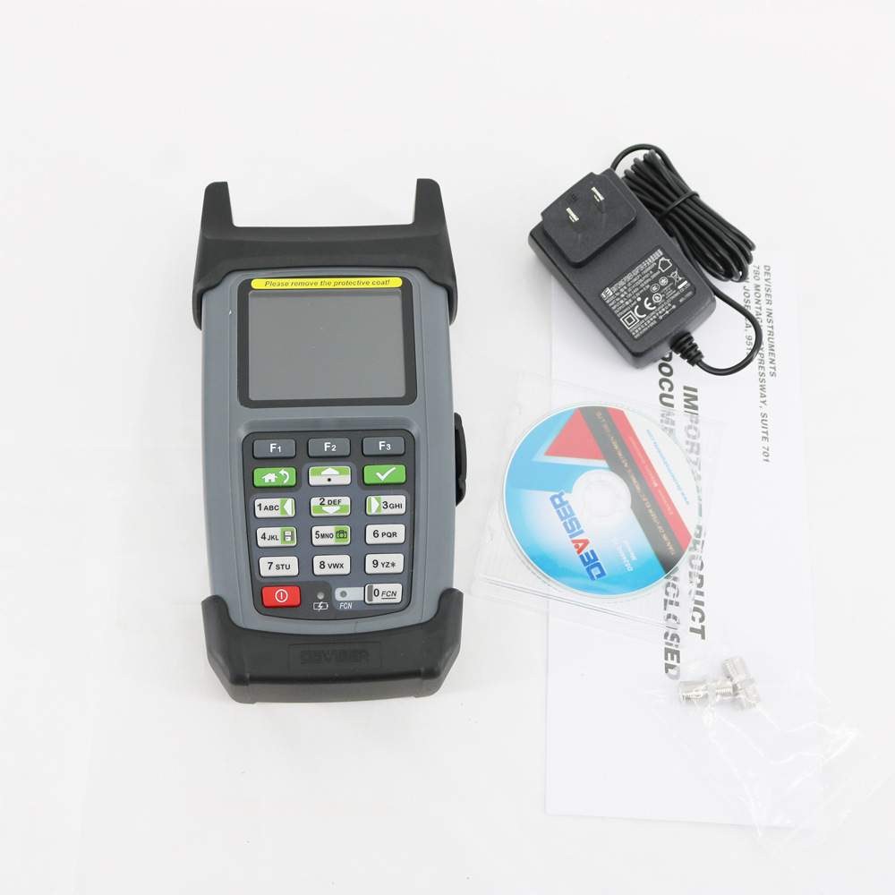 DS2460Q QAM分析仪表支持有线电视网络中的数字QAM/模拟信号