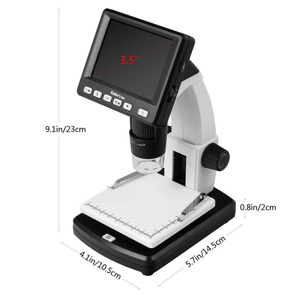 直销单机LCD数码显微镜UM038A 高清电子数码显微镜工业1200x
