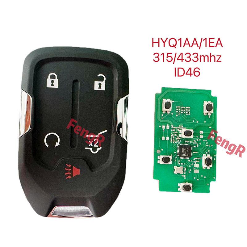 适用于雪佛兰GMC4+1suv键汽车钥匙46芯片315/433频率HYQ1AA/1EA
