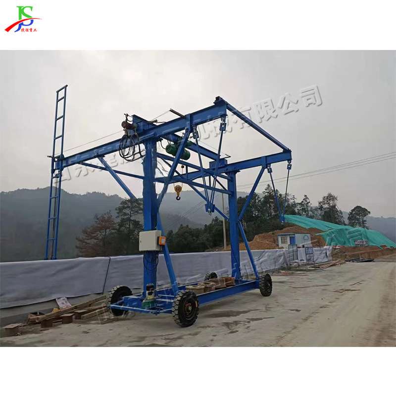 桥梁养护作业平台 桥梁排水管电缆安装台车 自行走伸缩吊篮