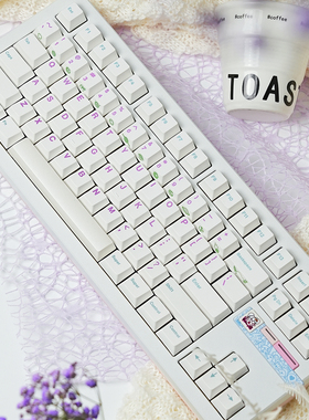 态珀黑/白wandering planet星旅机械键盘键帽原厂PBT喷涂侧刻正刻