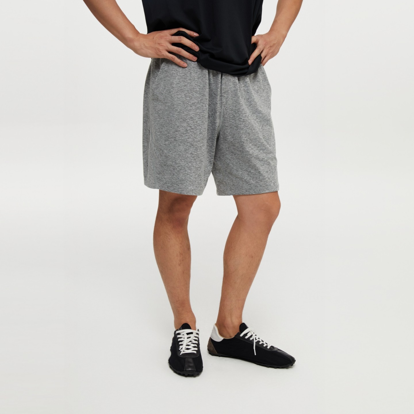 Oneup运动短裤男女夏季吸汗弹力透气宽松跑步健身灰色休闲3五分裤,男装,短裤,淘宝优惠券,粉丝福利购,淘宝优惠卷