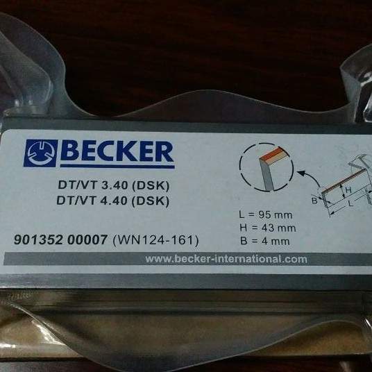 供应BECKER贝克真空泵碳片WN124-161 订货号90135200007 原厂品质