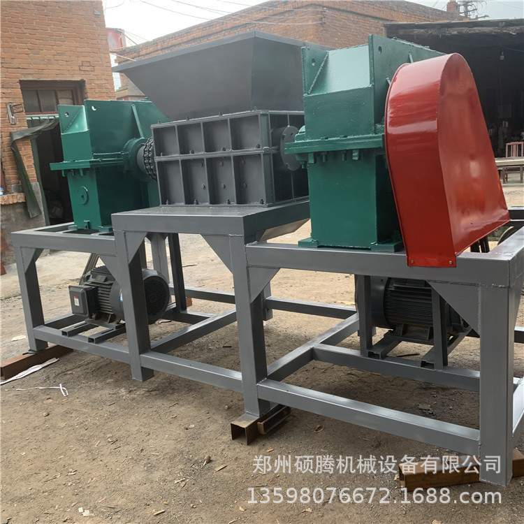 汽车内饰撕碎机 旧家具沙发垫破碎机   钢丝床弹簧床破碎机