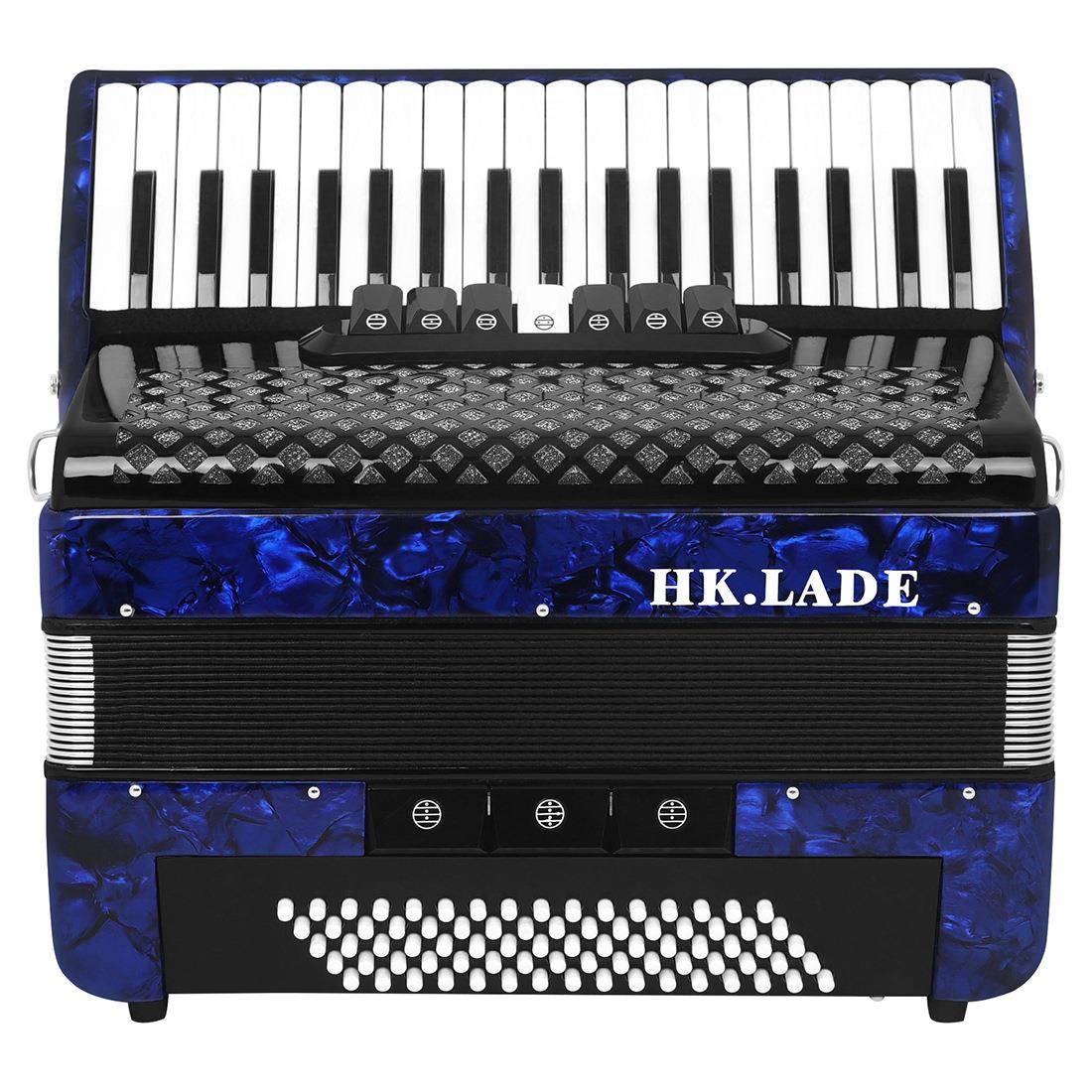 HK·LADE37键80贝斯7键盘变音专业手风琴成人儿童专业演奏初学