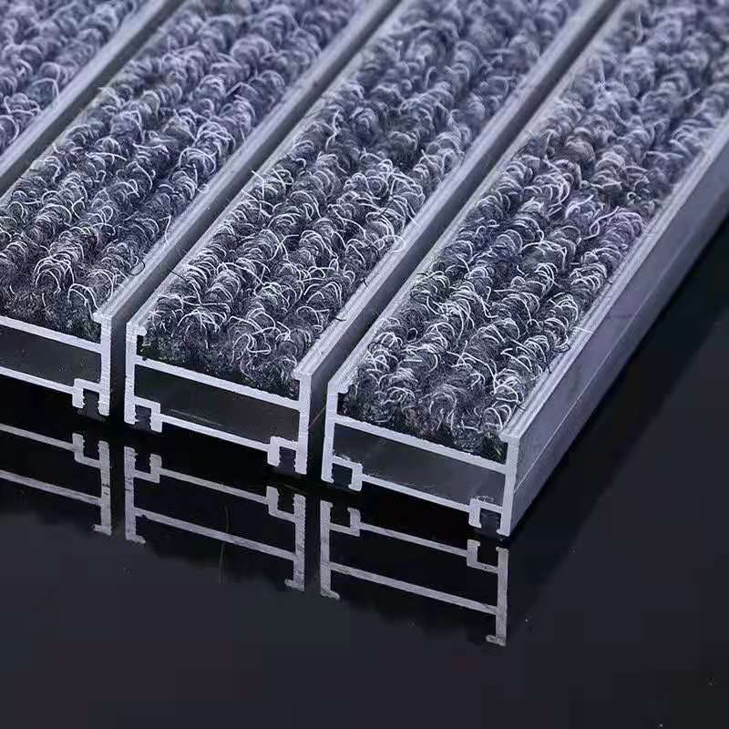 铝合金地垫防尘垫拼接地垫金属地垫卡槽地垫地毯铝合金地毯门口毯