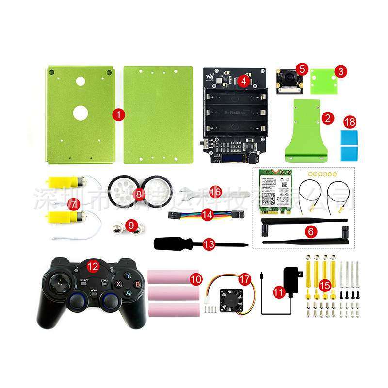 英伟达Jetson Nano JetBot AI人工智能机器人小车 监控 人脸识别