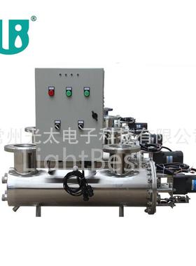 22吨uv紫外线杀菌设备SS304316L大功率过流式不锈钢消毒器