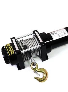 电动绞盘12v24v汽车绞盘越野车自救车用起重卷扬机车载绞盘