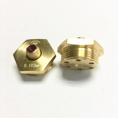 中走丝导丝眼模钻石眼模金刚石水嘴内孔0.195mm导嘴