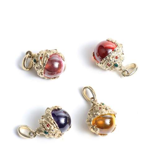 泰国佛牌 龙婆gee 拉胡 路翁珠 手链项链吊坠