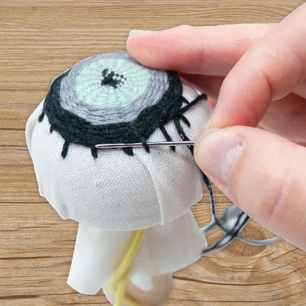 Wood Darning Sewing Supplies DIY Kit Darning Mushroom