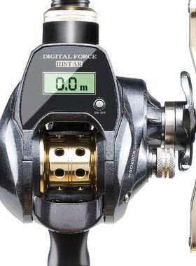 Display Digital Electronic Fishing Reel Water Depth Measurem