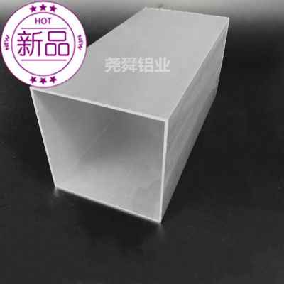 新款方管8t0x80x1方s铝方管铝方通扁通形心铝管四2隔断矩空铝