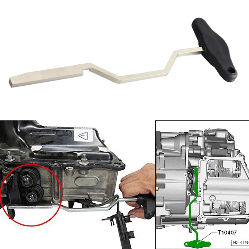 。大众奥迪DSG变速箱机电单元拆装工具 0AM阀体电脑安装工具顶拨