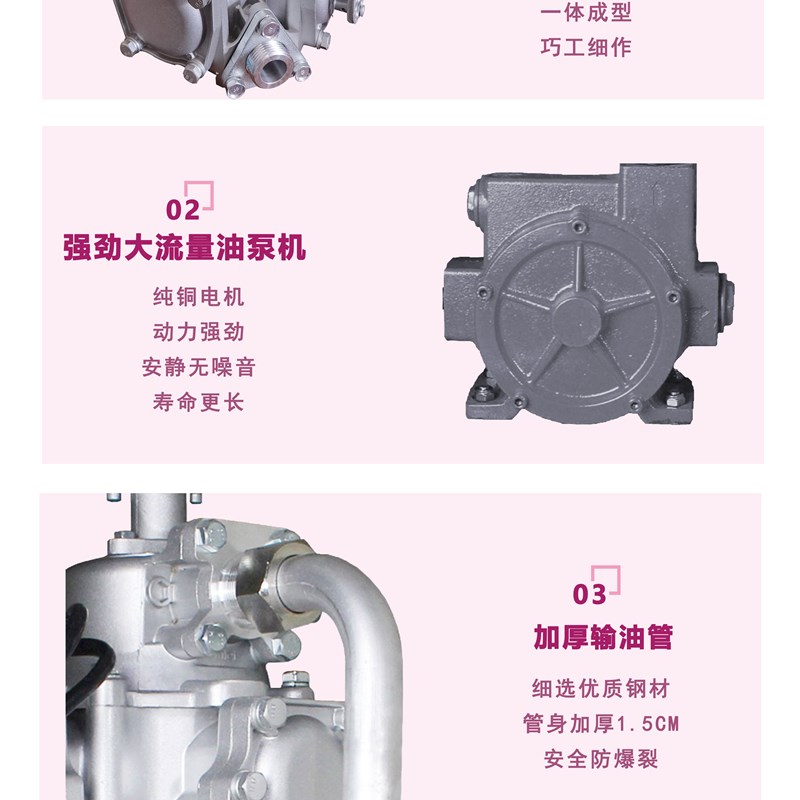 爱友加油机柴油全自动静音220v24v12v矿山专用110型大流量加油机