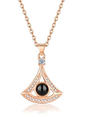 100 languages I love you necklace projection I love you memo