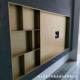 酒店嵌入式 拉丝黄古铜不锈钢壁龛电视机灰钢拉丝不锈钢壁龛