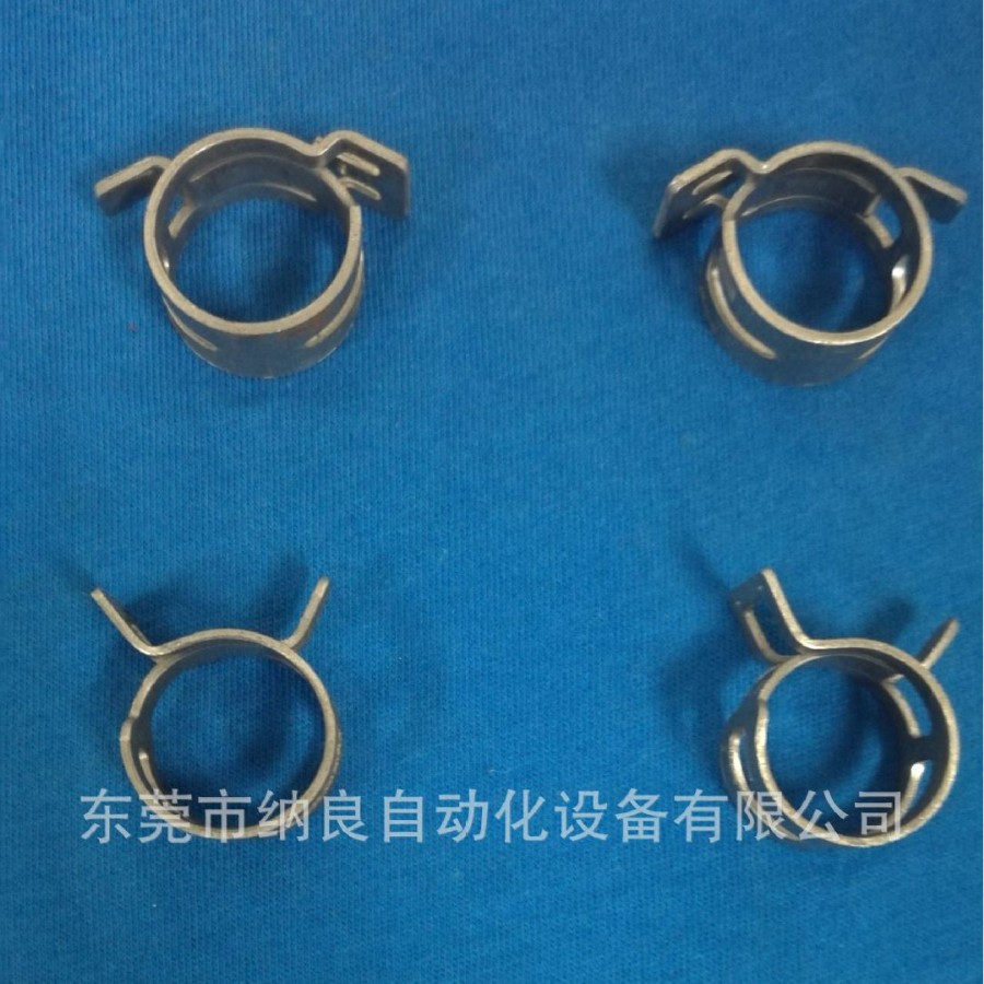 多功能卡扣镀锌弹性卡箍成型设备 金属异形卡扣成型设备 现货