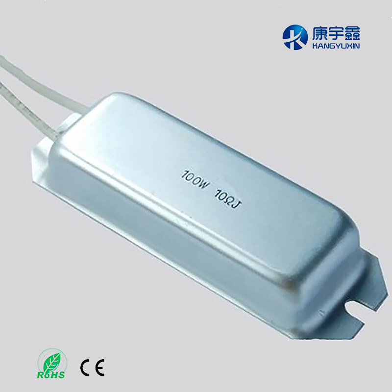 批发铝壳电阻 伺服马达专用电阻 100W30R变频 启动船型铝壳电阻器