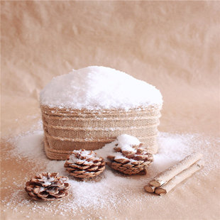 厂家直销拍戏雪景圣诞布置造景白色雪飘人造雪假雪干雪粉橱窗装饰