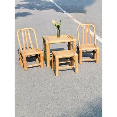 老式竹椅子靠背椅舞蹈小