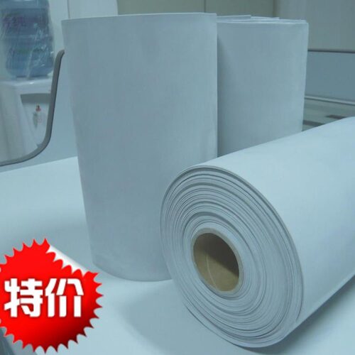 矽胶布灰色绝缘布硅胶布导热绝缘垫片1.0MM*30CM宽一卷50米