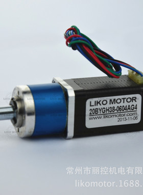 20行星减速电机 20BYGH38-0604AG4 20减速电机 LIKO MOTOR