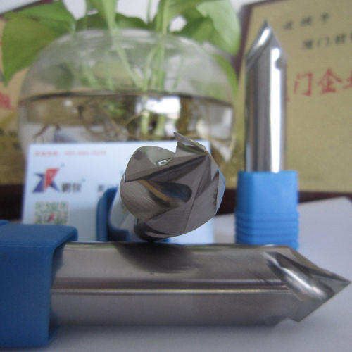 AJR钨钢直槽倒角刀四刃倒角刀涂层倒角铣刀60度90度