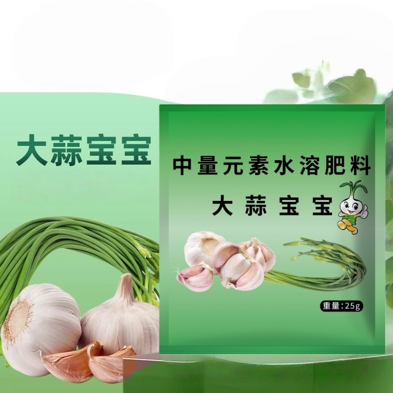 大蒜宝宝增产增收 壮棵壮苗 快速吸收促进生长提高大蒜产量
