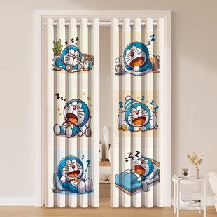 过道走廊门帘两边开隔断帘客厅卧室房间家用免打孔遮挡帘阳台挂帘