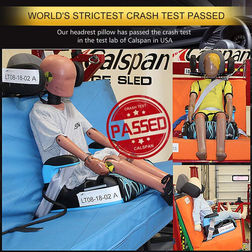 儿童汽车头枕睡觉神器车用护颈枕车载车上侧靠安全座椅副驾后排枕