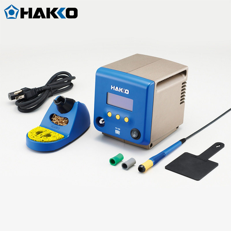 白光hakko防静电电焊台fx100高周波加热电烙铁二合一焊接套装
