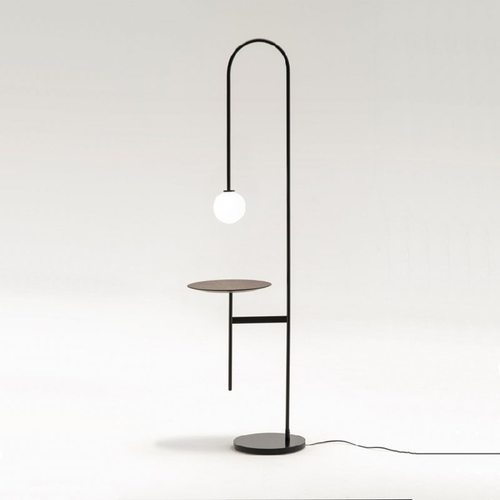 北欧简约铁艺落地灯创意个性化茶几温馨客厅卧室书房样板房落地灯