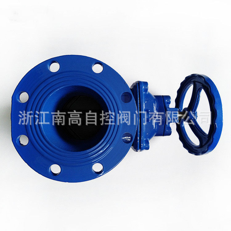 自产自销Z45X-16Q球墨铸铁暗杆软密封闸阀地下弹性座封法兰闸阀