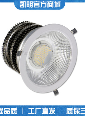 led筒灯嵌入式200w250w300w 3030黑曜系列候车厅大筒灯天花灯