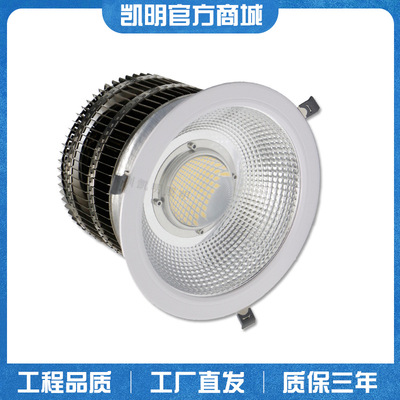 led筒灯嵌入式200w250w300w 3030黑曜系列候车厅大筒灯天花灯