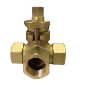 易于适应多通道结构 14T 1.0三通内螺纹铜芯旋塞